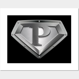 Super Sleek Style P Symbol Posters and Art